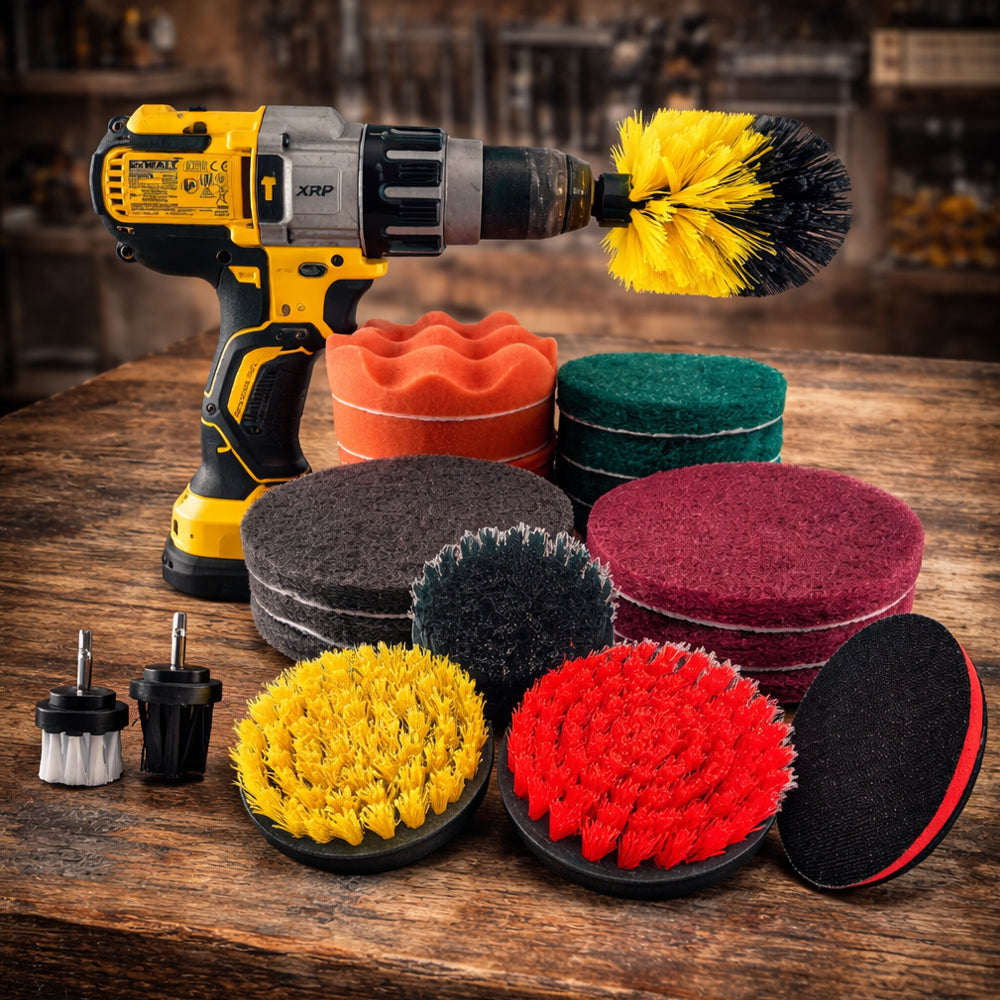 Rengöringsborstar - 4-i-1, 12-i-1 eller 22-i-1