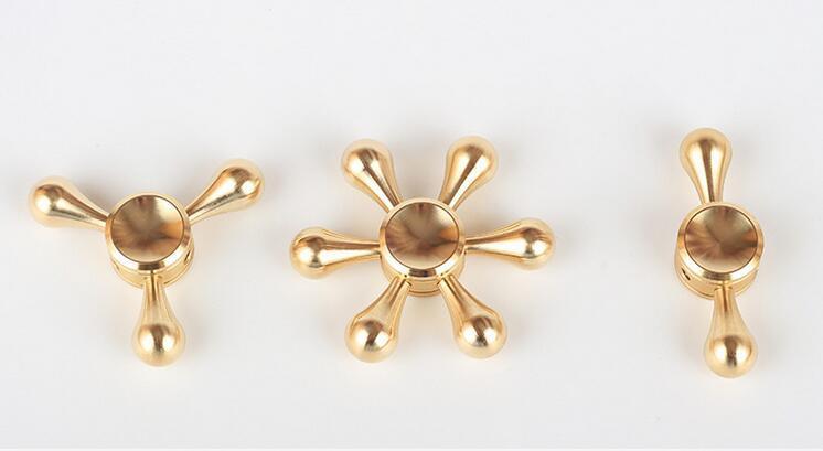 Fidget Spinner Gold Drops