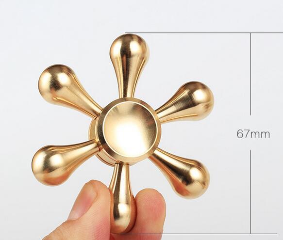 Fidget Spinner Gold Drops