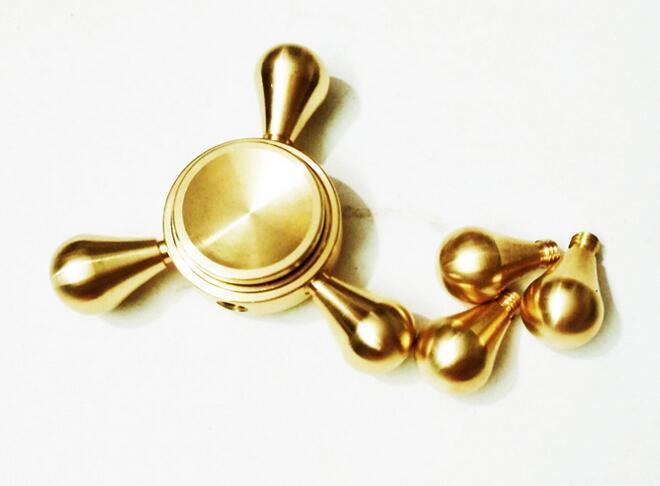 Fidget Spinner Gold Drops