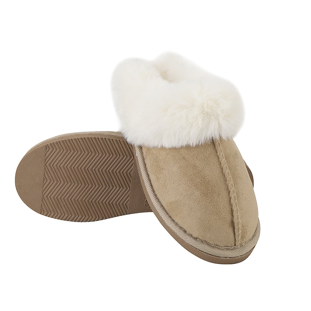 Tofflor/Hemsktoskor, rosa, grå, brun eller beige - som skämmer bort dina fötter