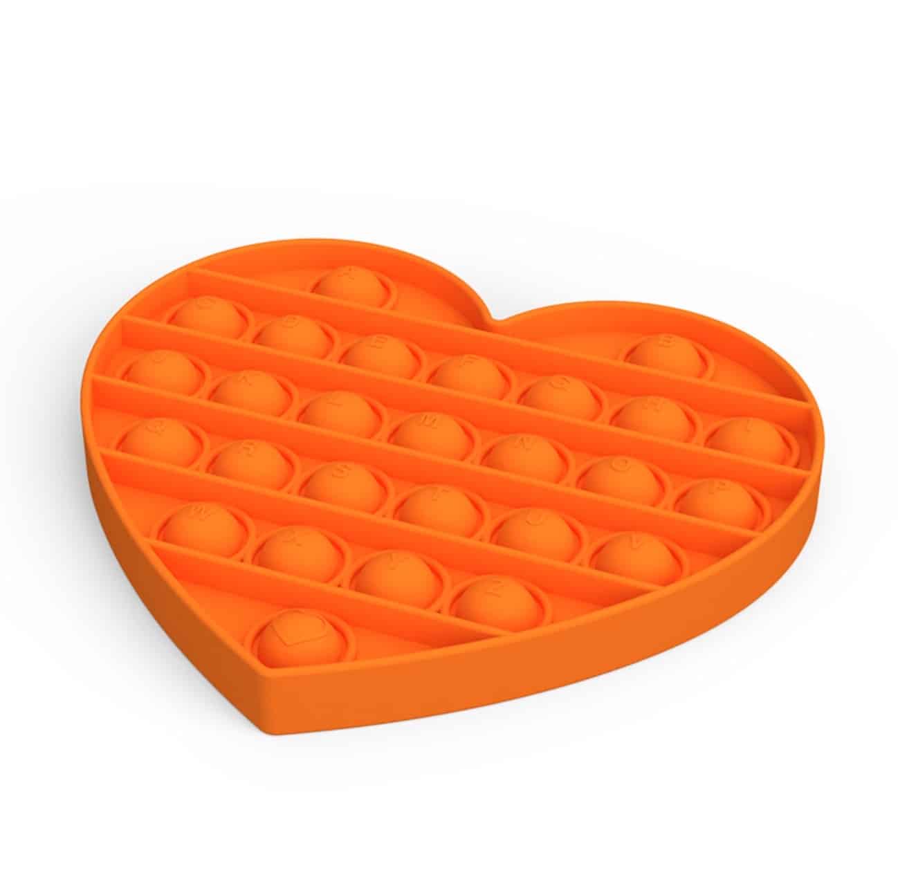 Fidget Toys – Pop It – Heart (flera färger)