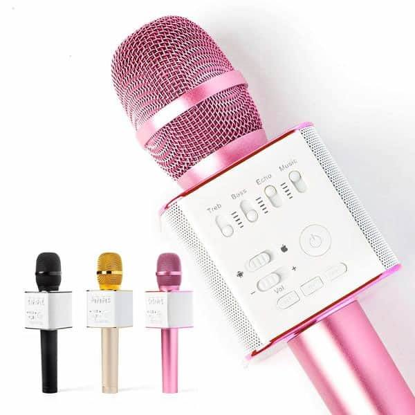 Karaoke Mikrofon Bluetooth med högtalare