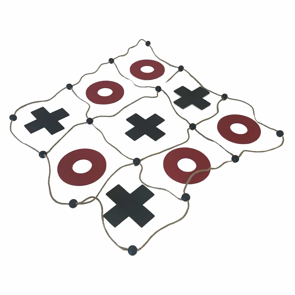 Trädgårdsspel – Tre-i-rad