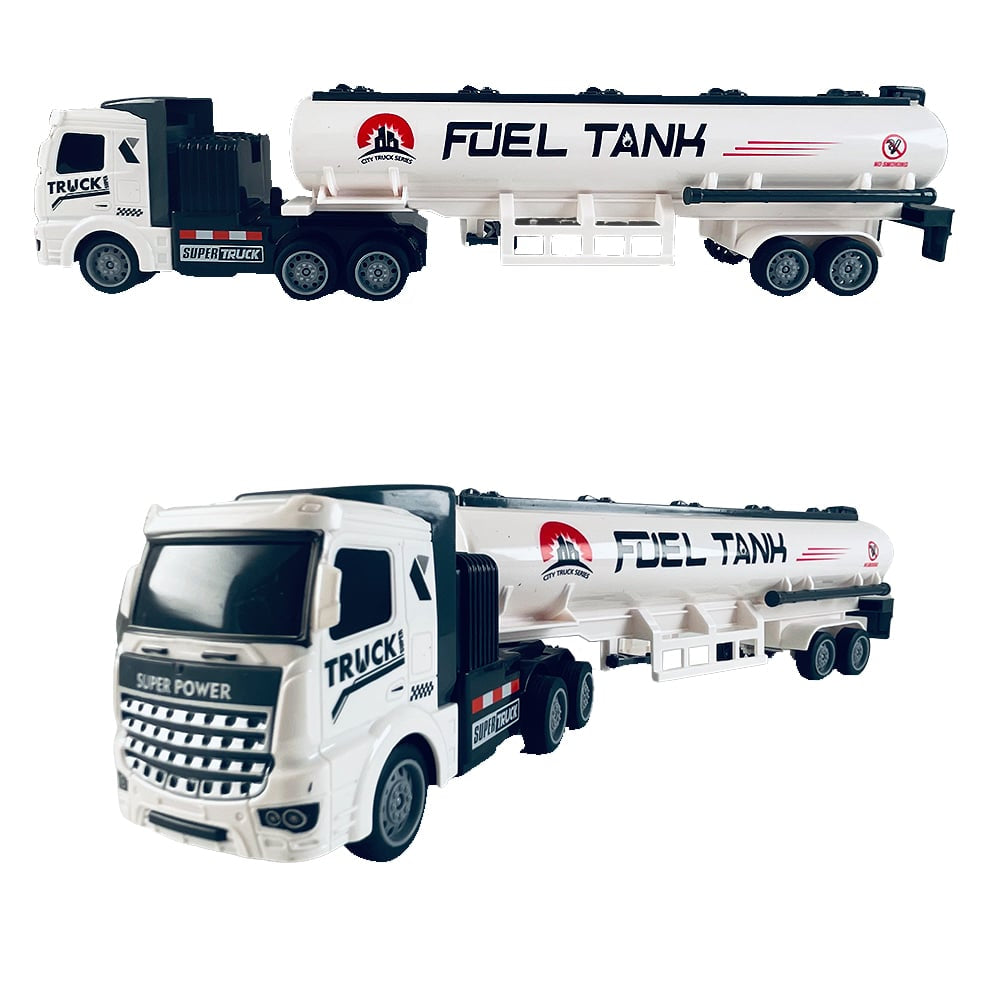 Radiostyrd lastbil med släpvagn 1:48 - modell "Fuel-Tank" eller "Conveyance" -