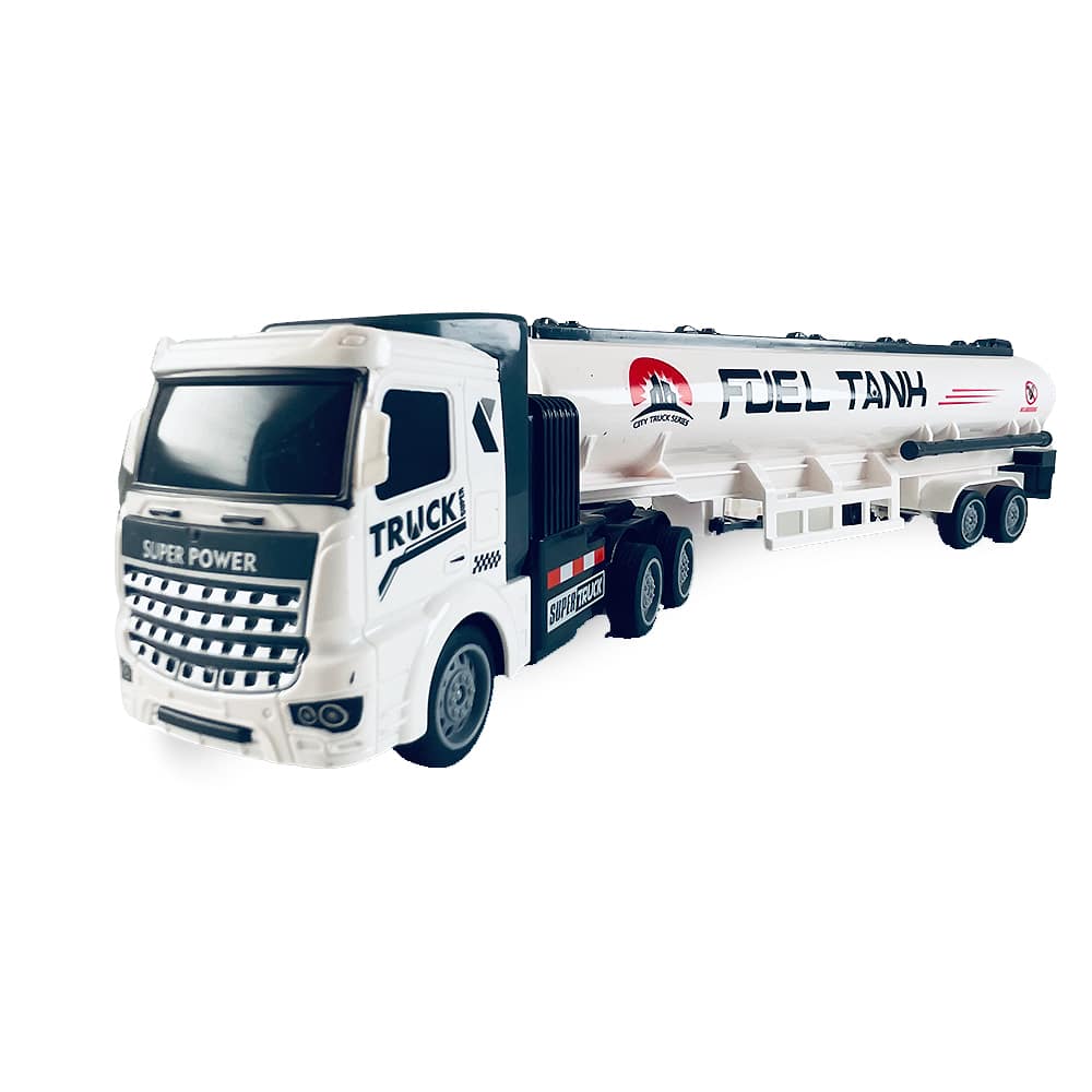 Radiostyrd lastbil med släpvagn 1:48 - modell "Fuel-Tank" eller "Conveyance" -