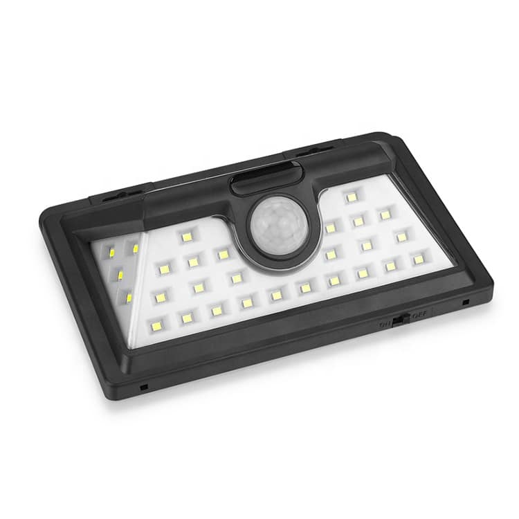 LED Solcellsvägglampa med sensor