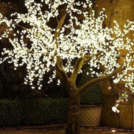 LED-ljusslinga – 100 LED för inom-/utomhusbruk, 10 meter, varmvit, röd, grön, flerfärgad eller blå