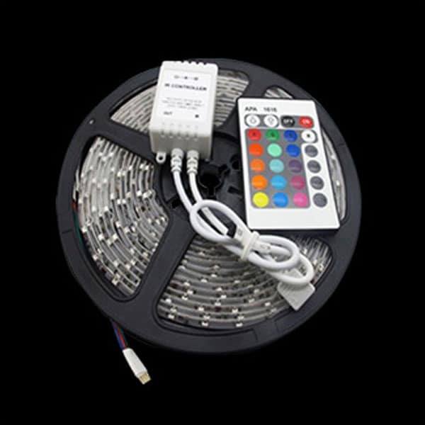 LED-Strip 5 meter med fjärrkontroll