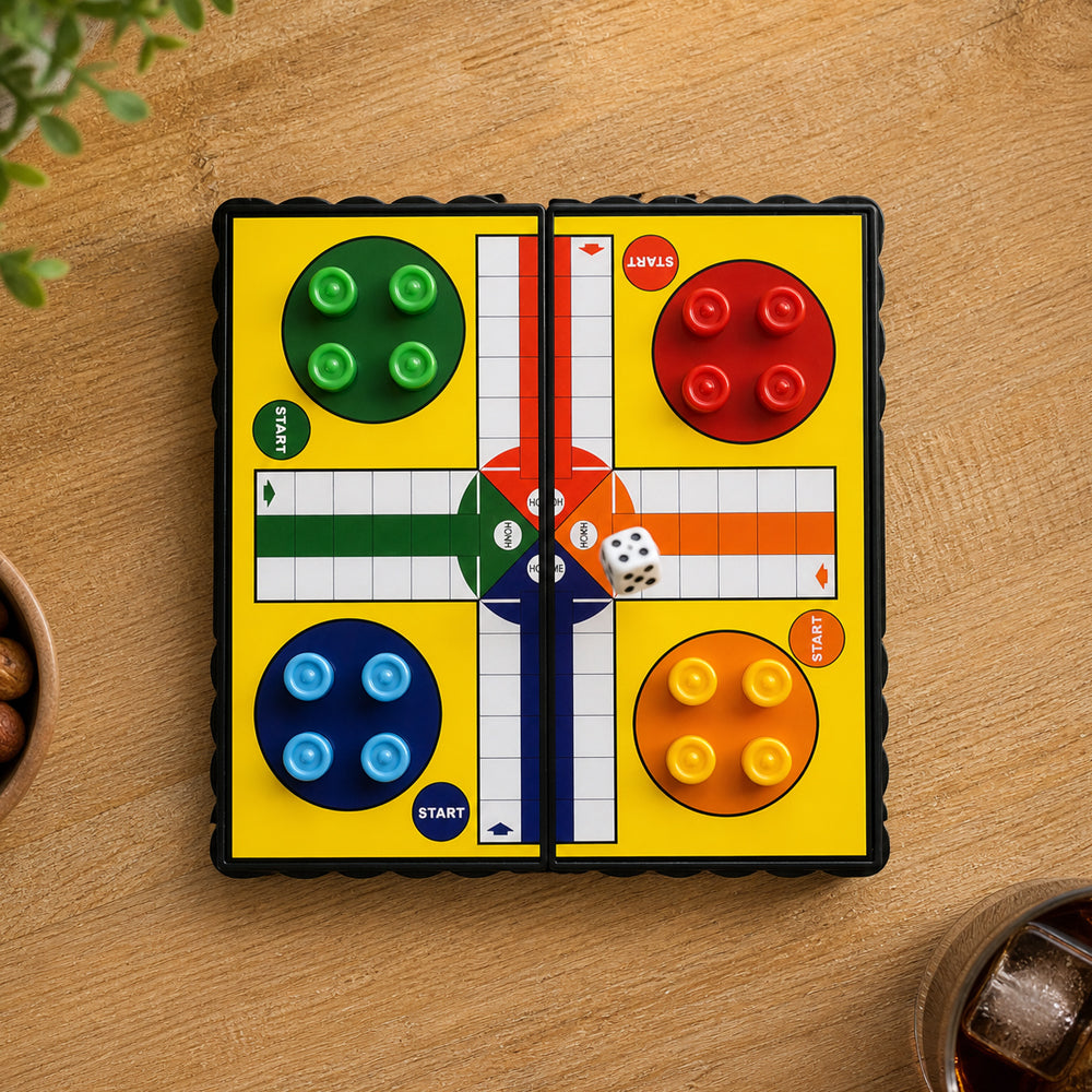Ludo Travel Games - med magnetiska bitar