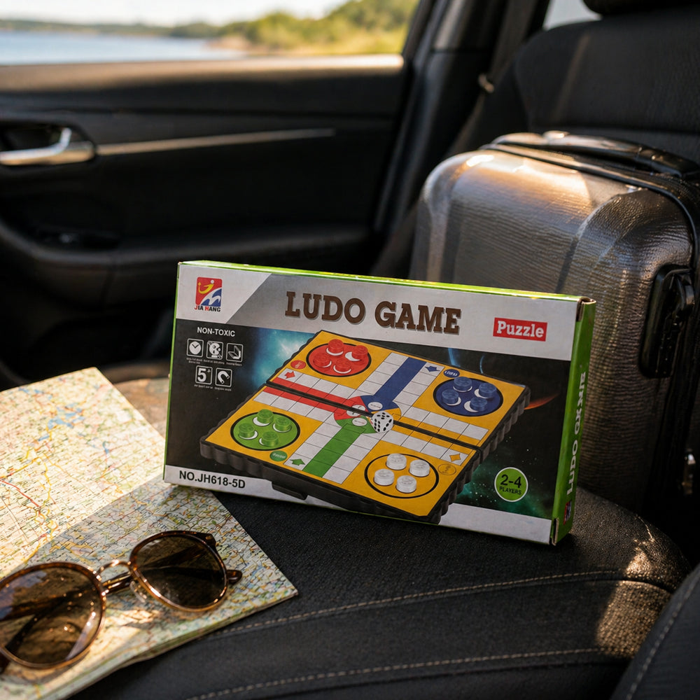 Ludo Travel Games - med magnetiska bitar