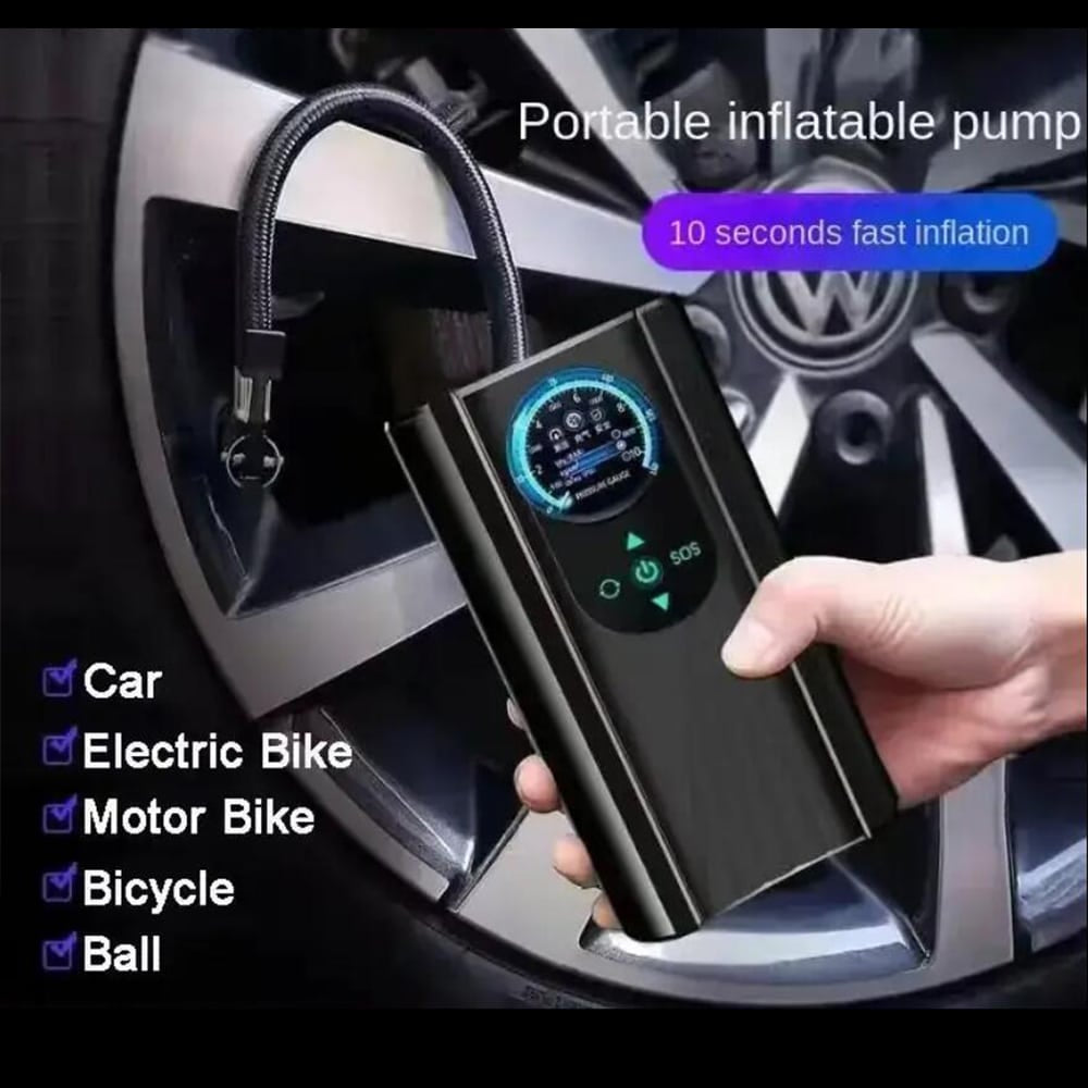 Luftkompressor (turbo) med manometer
