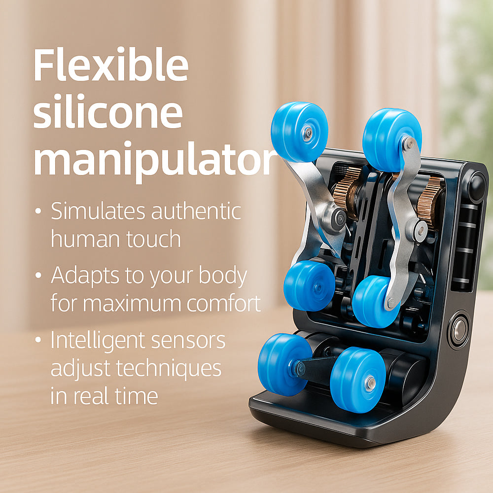 Massagestol 3D med SL-teknologi, lufttrycksmassage, Zero Gravity & Intelligent Styrning – Modell 988R8