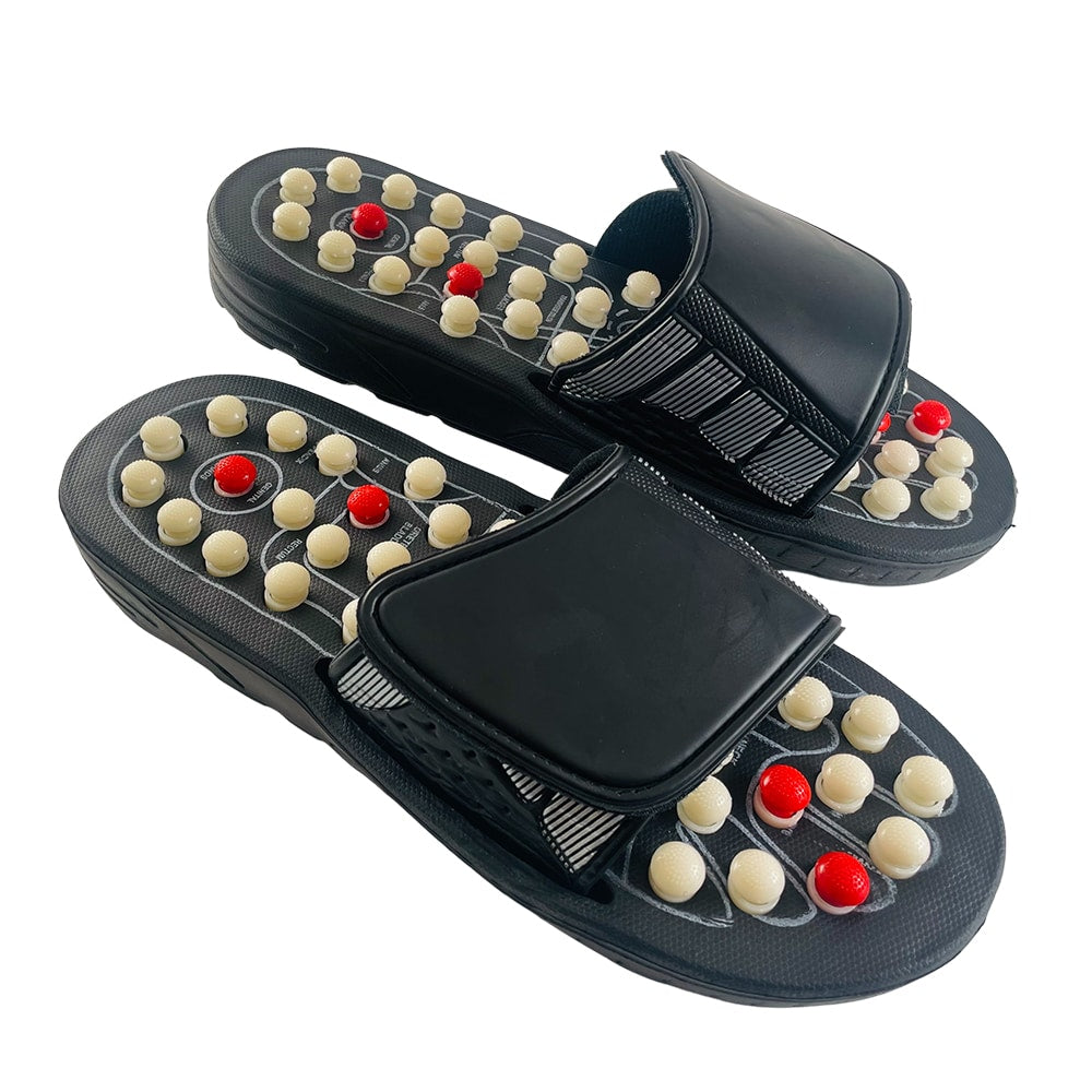 Massagetofflor (zonterapi) med kardborre
