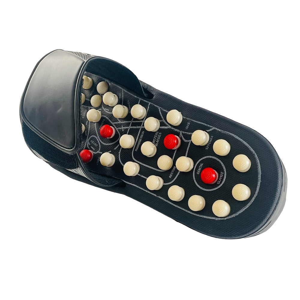 Massagetofflor (zonterapi) med kardborre