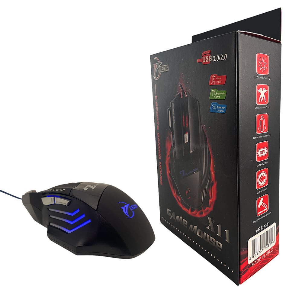 Gamer Mouse 7D - 4 DPI-hastigheter