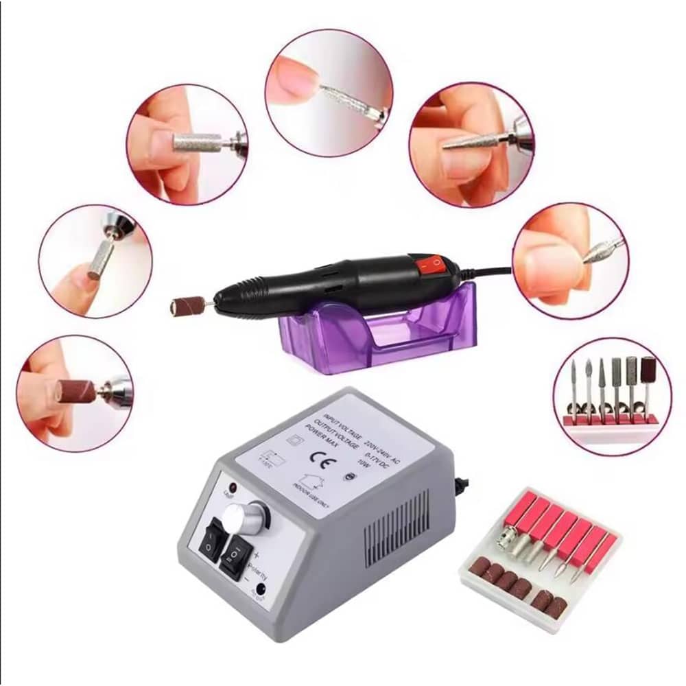 Professionell Elektrisk Nagelfil