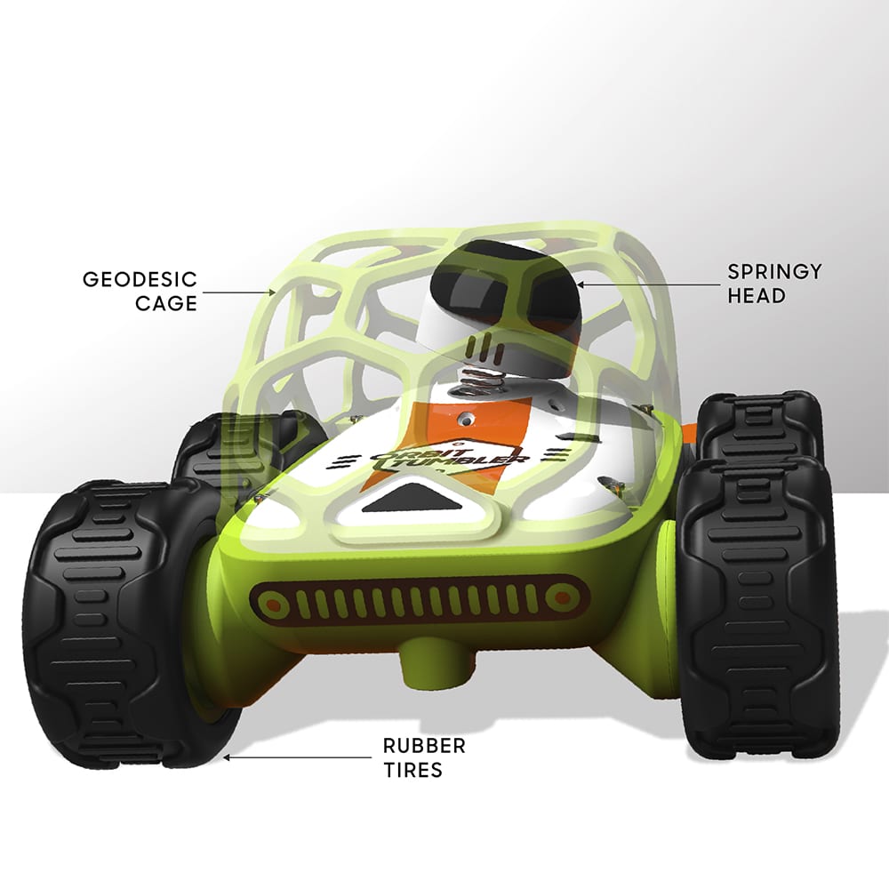 Orbit Tumbler - Radiostyrd stuntbil med LED-ljus