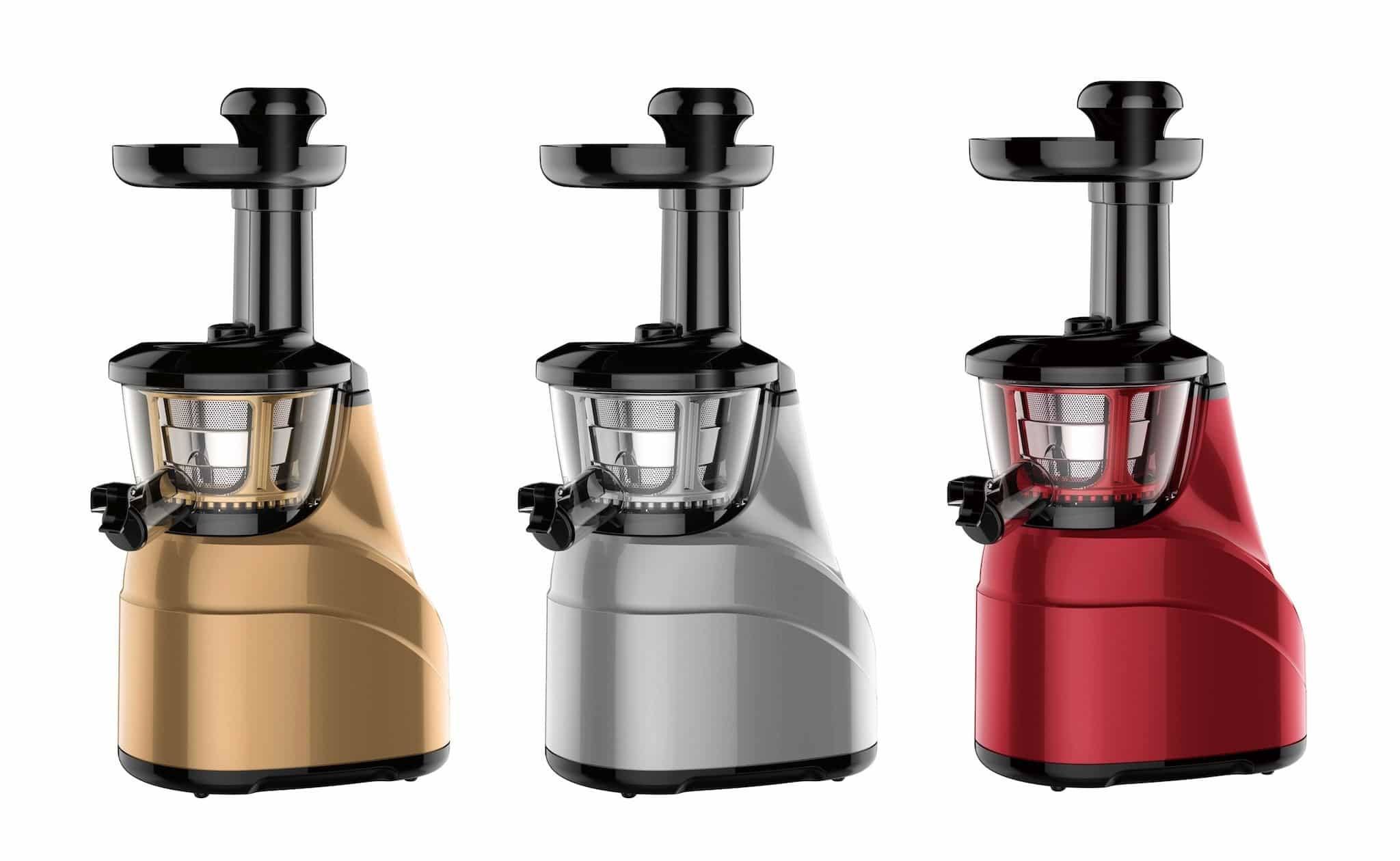 Slowjuicer til frugt og grøntsager