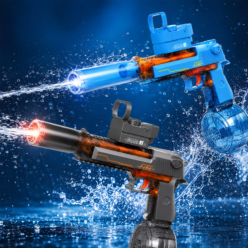 Vattenpistol – elektrisk med cool LED-ljus