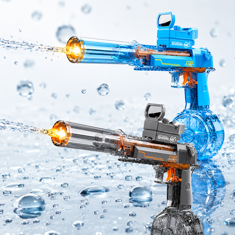 Vattenpistol – elektrisk med cool LED-ljus