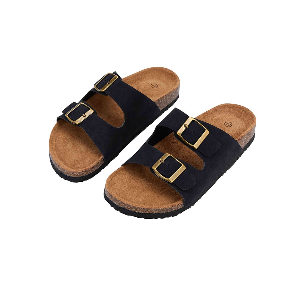 Klassiska sandaler för herrar - svarta -