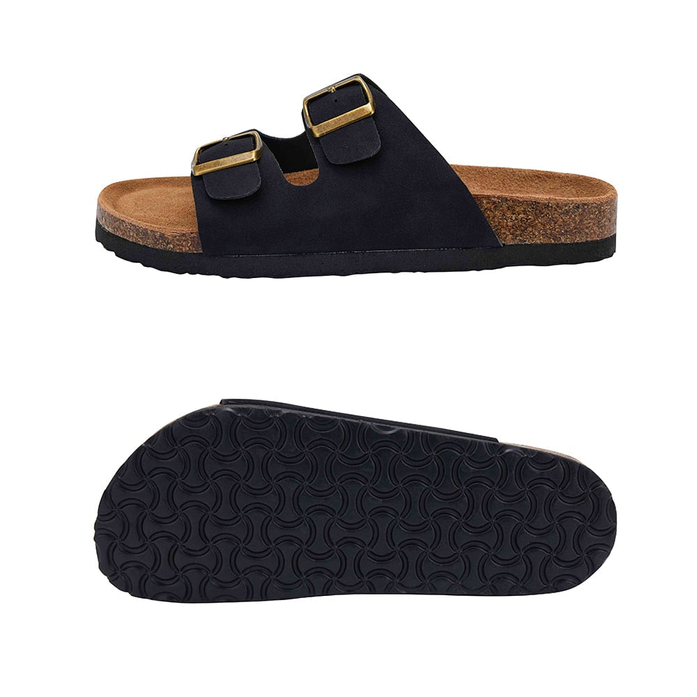 Klassiska sandaler för herrar - svarta -