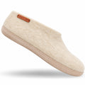Ullskor (100% ren ull) - Modell Beige med mockasula