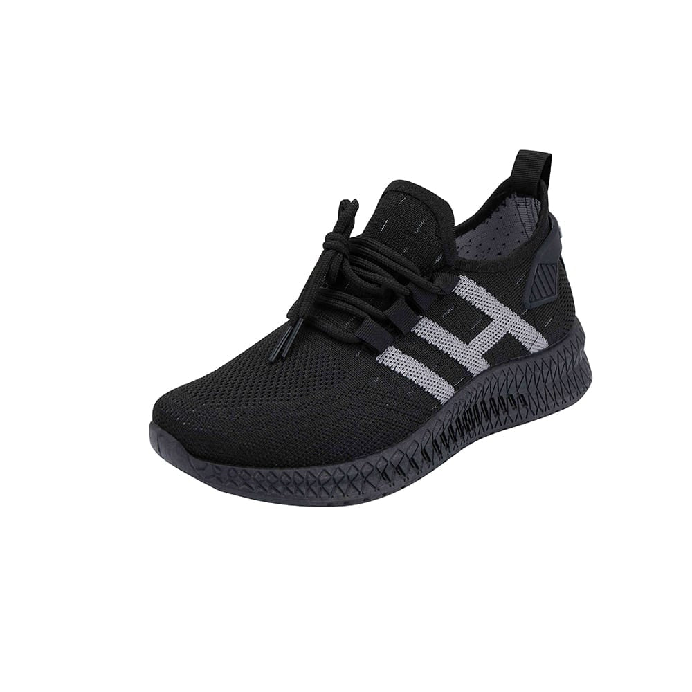 Löparskor/Sneakers för kvinnor, andningsbara och med optimal stötdämpning - svart -