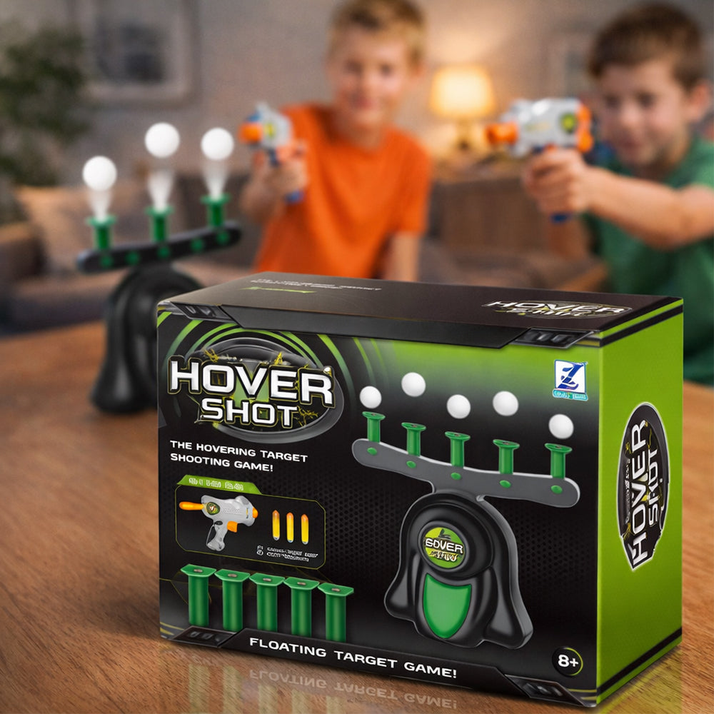 Hover Shot Skjutspel – Rolig skjutleksak med svävande bollar