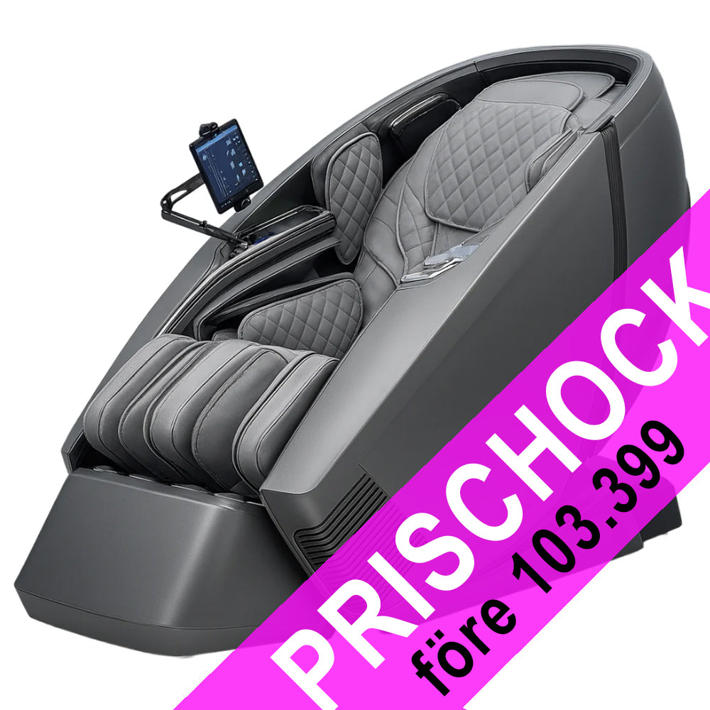 Massagestol 4D, Lux Pro Edition med SL-teknologi, AI-styrning och värme – Modell 988F6