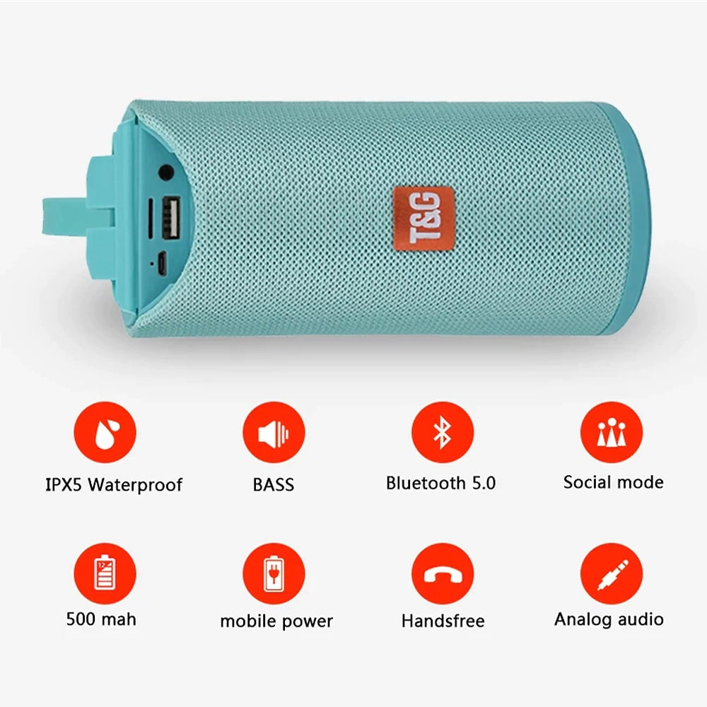 Bluetooth-högtalare 5W - FM-radio - modell TG-113A