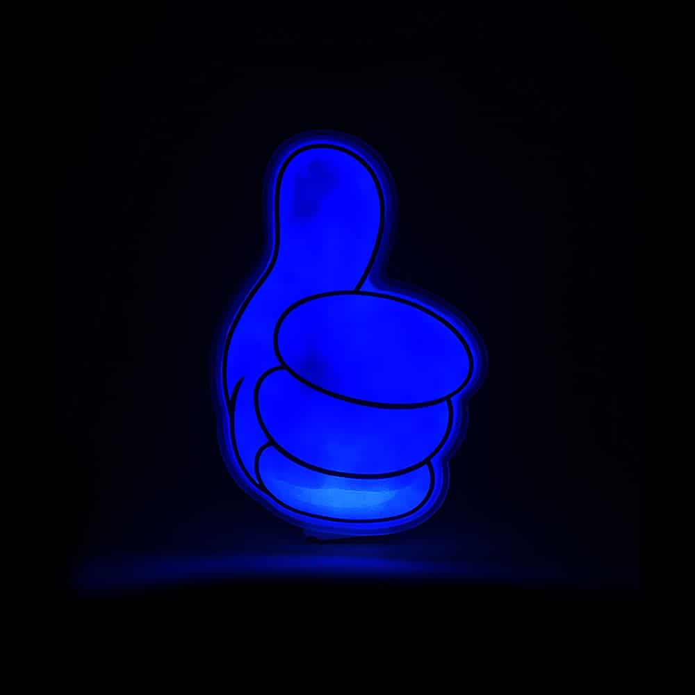 Självlysande Thumbs Up Glow Stick