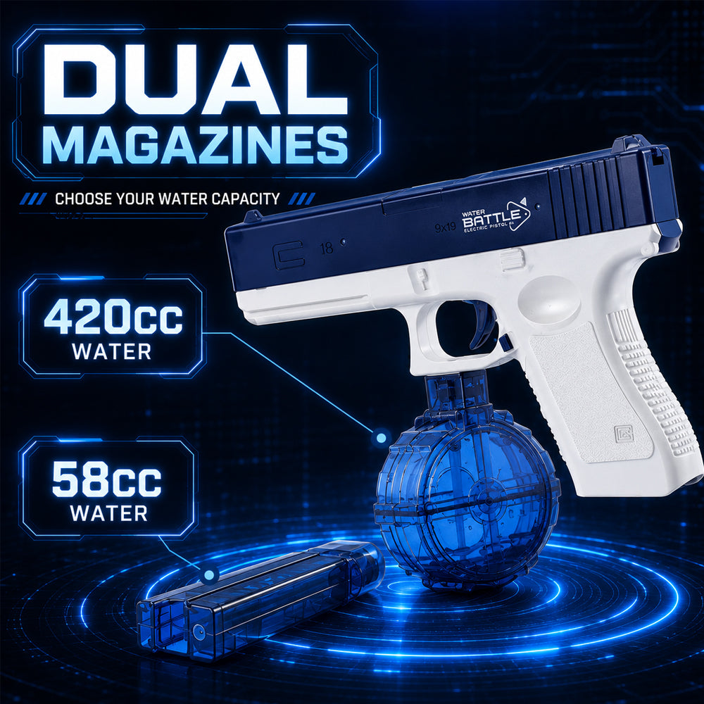 Elektrisk Vattenpistol - Glock 434cc Pro Blue