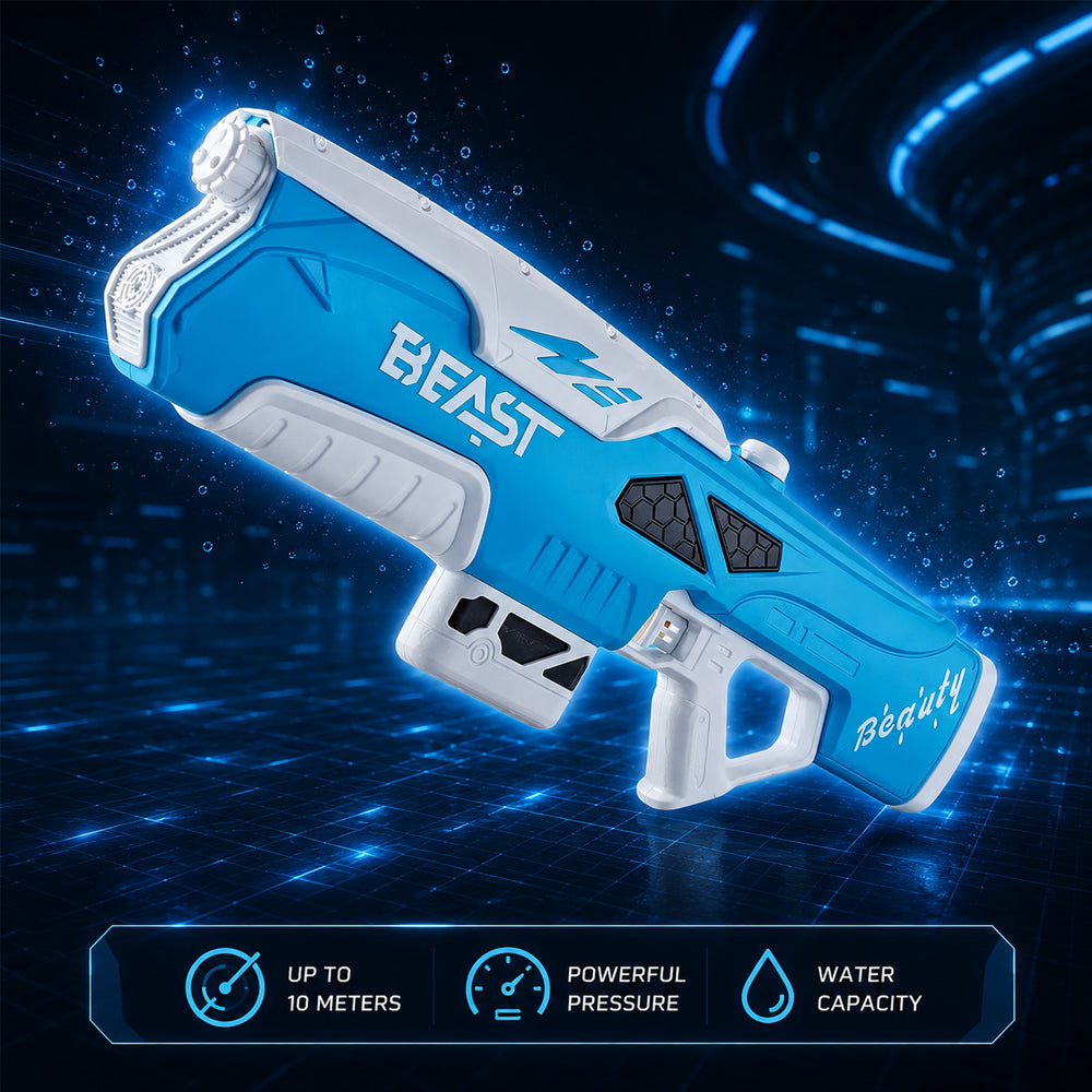 Elektrisk Vattenpistol – BEAST Beauty – Kraftfull Vattenaction i Megastorlek!