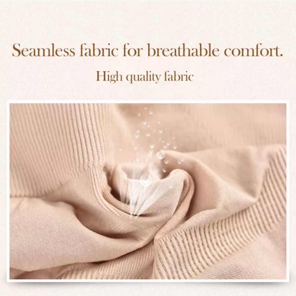 Shapewear-shorts med høyt liv – svart eller beige