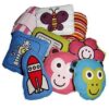 FLEXA barnkuddar i olika färger och motiv
