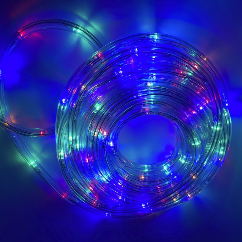 LED-ljusslinga 10 meter - mångfärgad - 8 funktioner