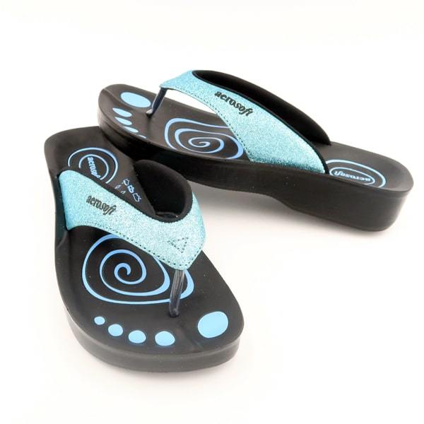 Blåa 825 Aerosoft sandaler