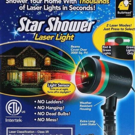 Star Shower Laserlys