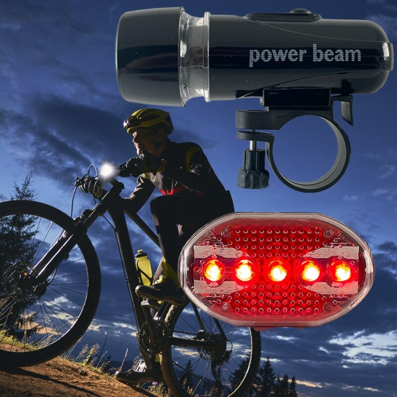 Power Beam Cykel Lampa (LED-Strålkastare)