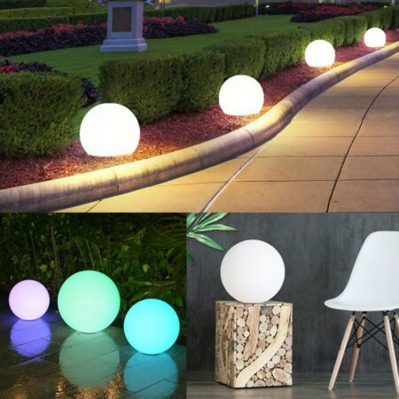 Vackra LED-lampor för trädgård